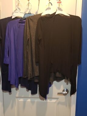 Assorred Open-Front Cardigans (4 In Set)